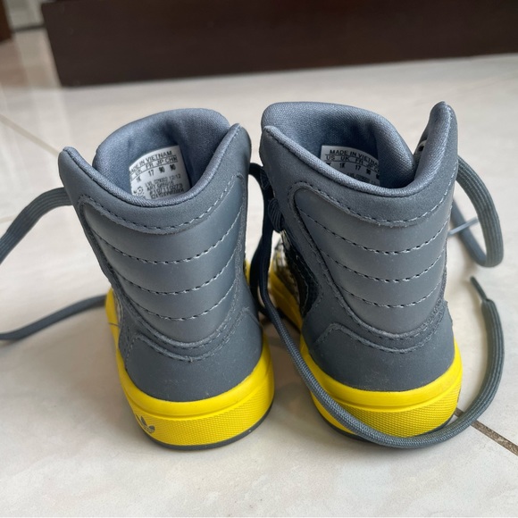 ADIDAS BABY Ortholite High Top Size 2 - Picture 4 of 5